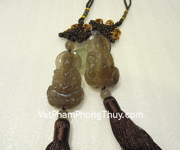 ngoc boi quan am ma nao s944 2 Ngọc bội phật Quan Âm đá mã não phong thủy S944