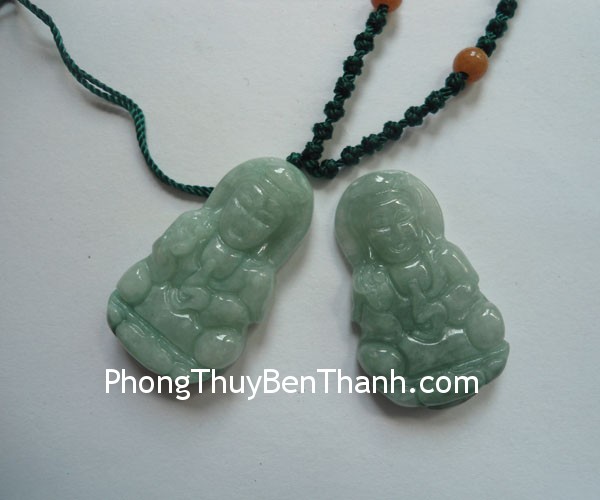 quan am phi thuy s754 01 Dây chuyền phật Quan âm ngọc quý Phỉ Thúy phong thủy S754