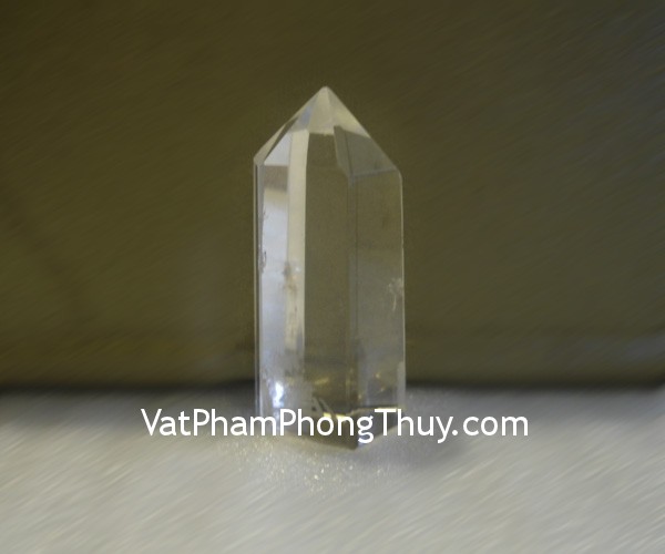tru ta trang dt135 281k 1 Trụ đá quý thạch anh trắng hợp mệnh Kim DT135 281