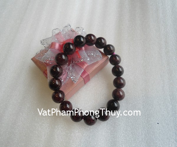 chuoi hot luu S904 2016 02 Chuổi đá hột lựu đỏ hợp mệnh Thủy S904 2016